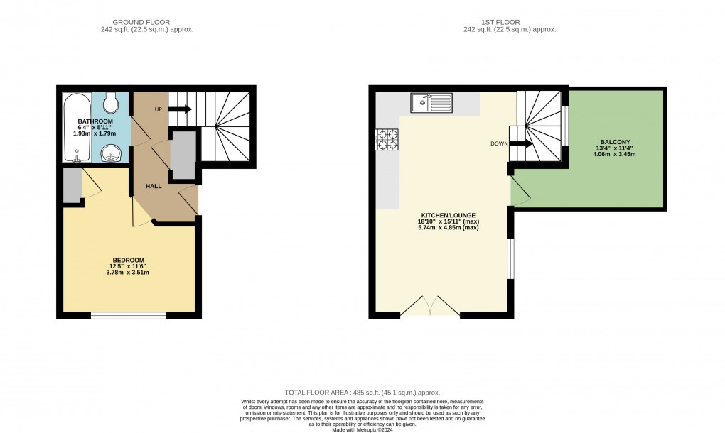 Floorplan for Fairfields, Milton Keynes, Buckinghamshire