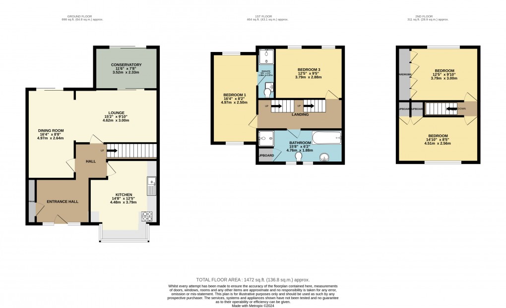 Floorplan for Bradwell Common, Milton Keynes, Buckinghamshire