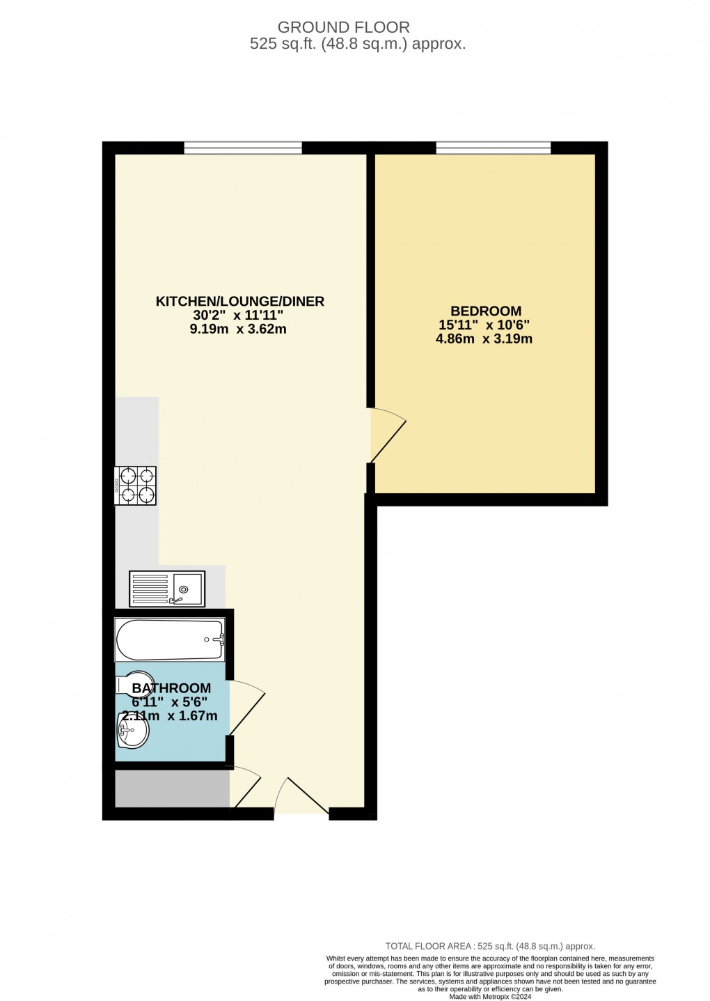 Floorplan for Silbury Boulevard