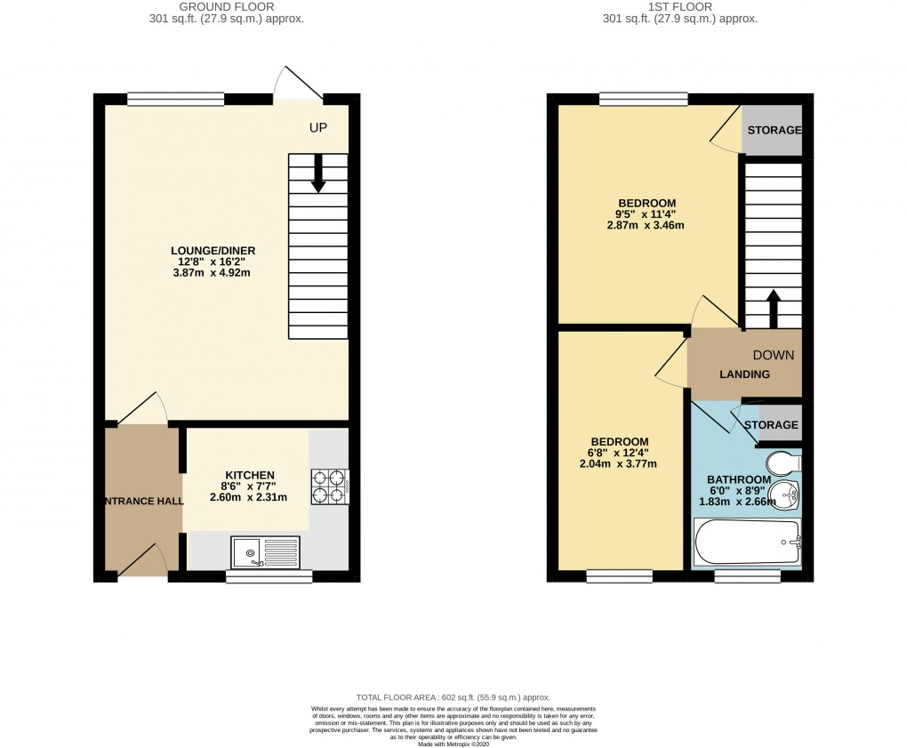 Floorplan for Bradwell, Buckinghamshire