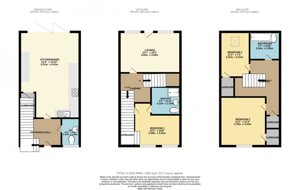 Floorplan for Redhouse Park, Milton Keynes, Bucks