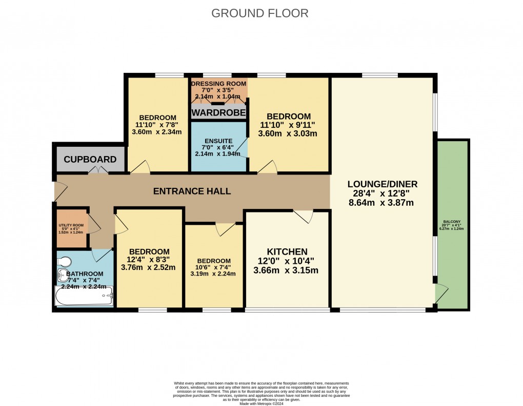 Floorplan for Loughton Lodge, Milton Keynes, Buckinghamshire