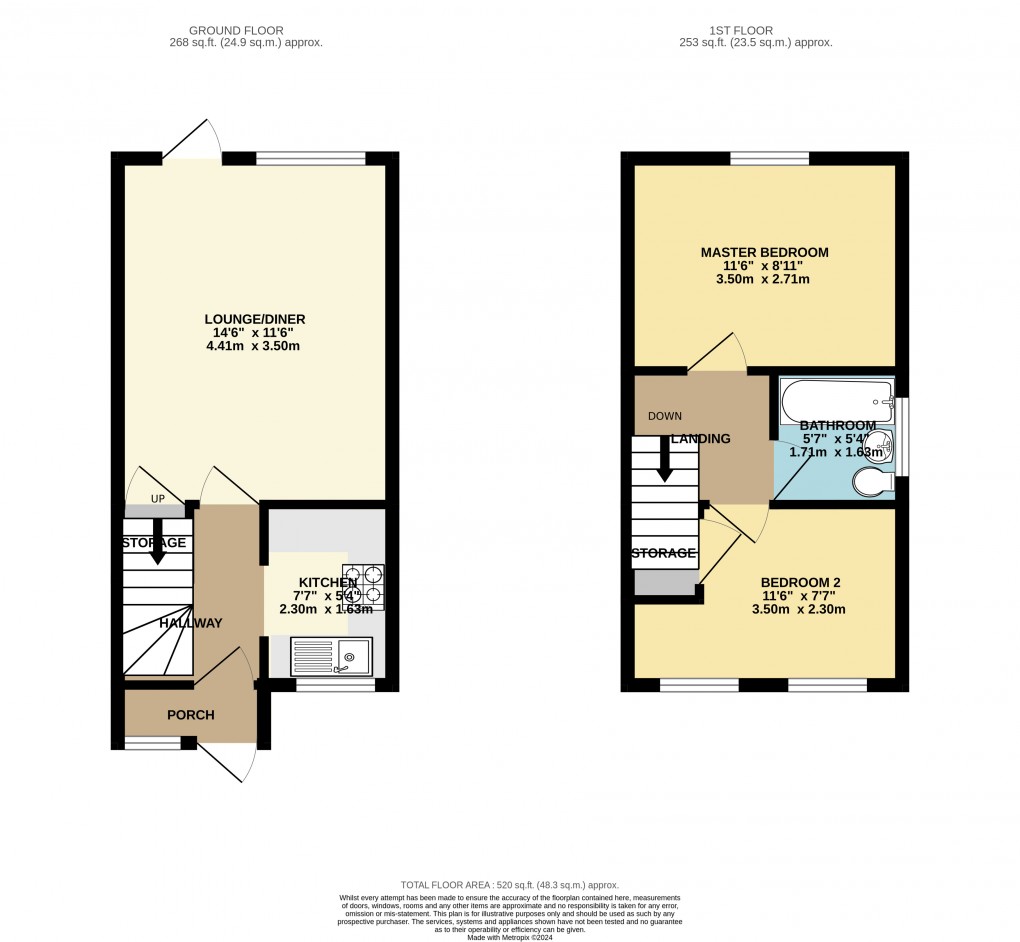 Floorplan for Heelands, Milton Keynes, Bucks