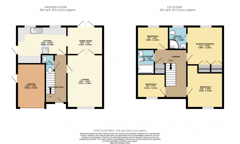 Floorplan for Emerson Valley, Milton Keynes, Bucks