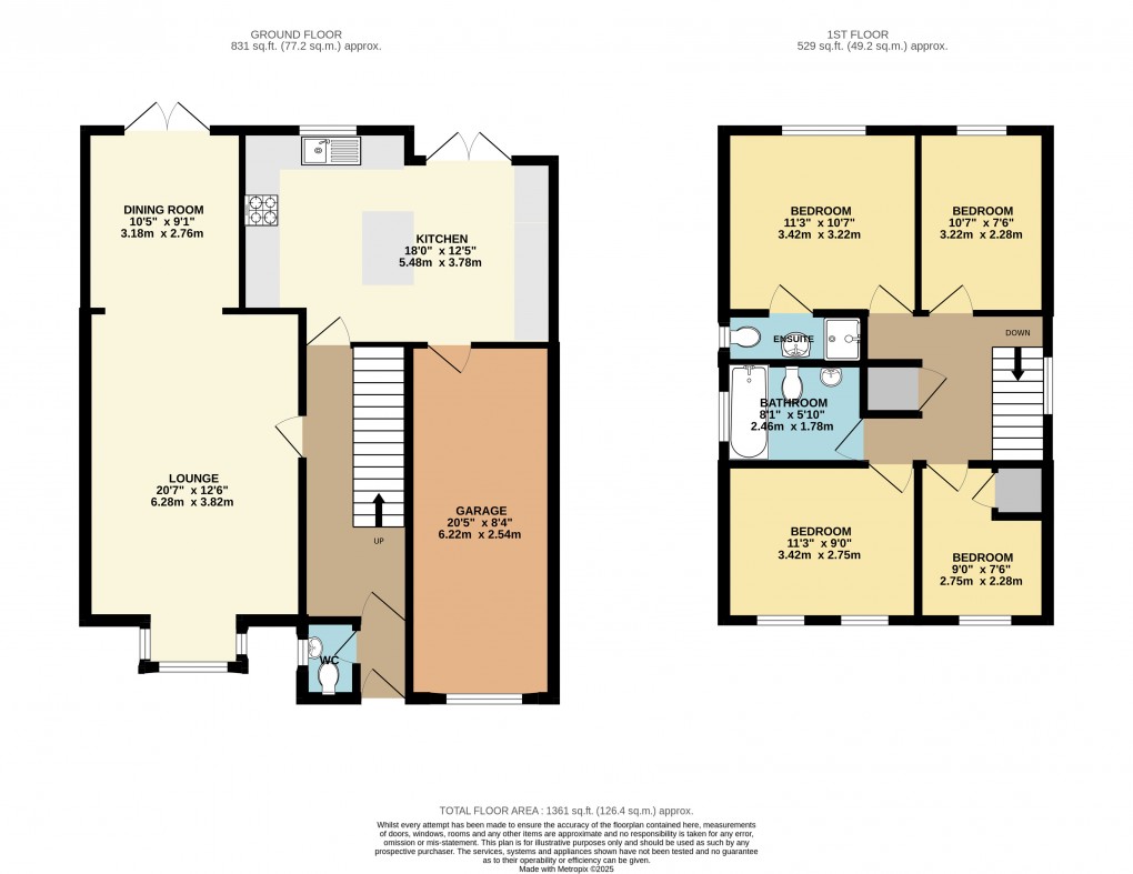 Floorplan for Heelands, Milton Keynes