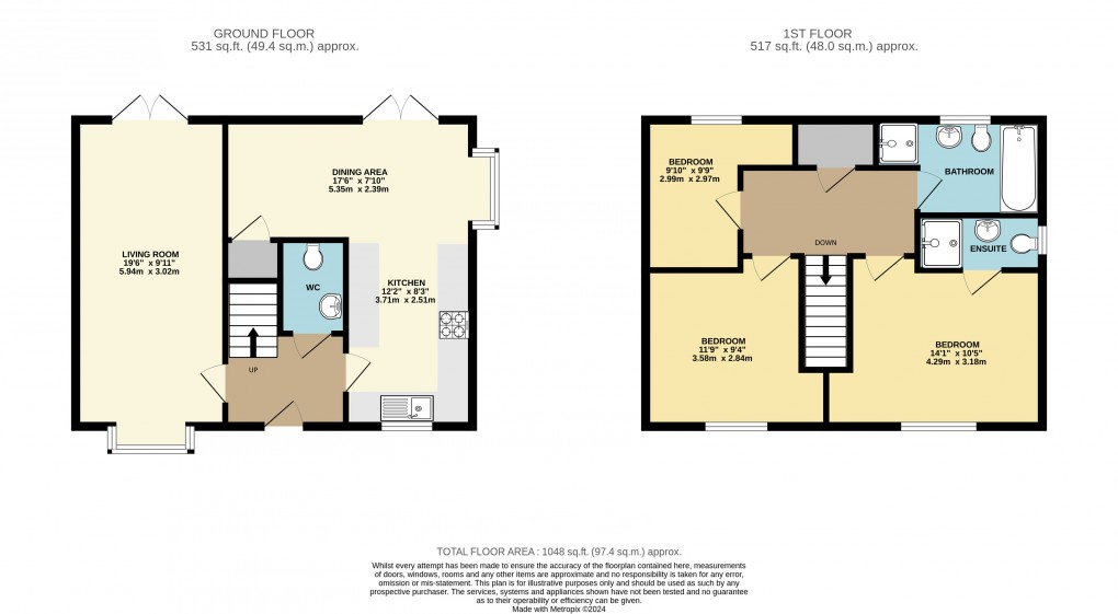 Floorplan for Wolverton, Milton Keynes, Bucks