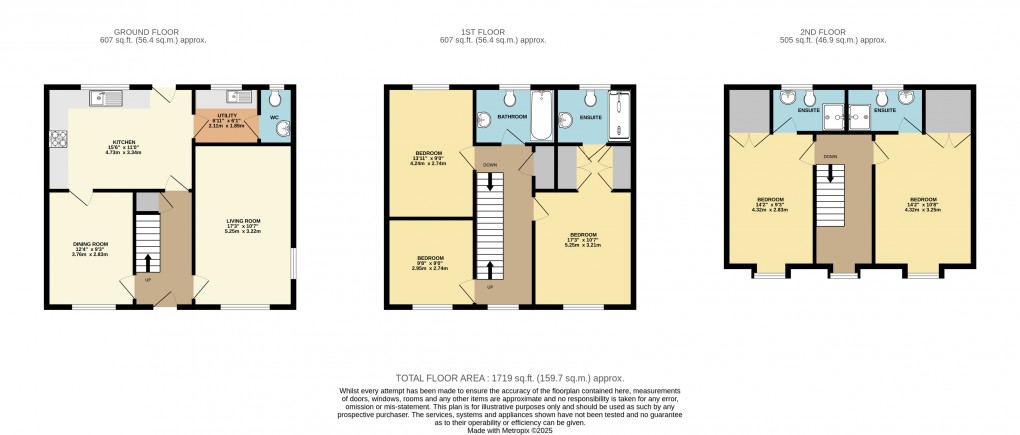 Floorplan for Two Mile Ash, Milton Keynes, Buckinghamshire