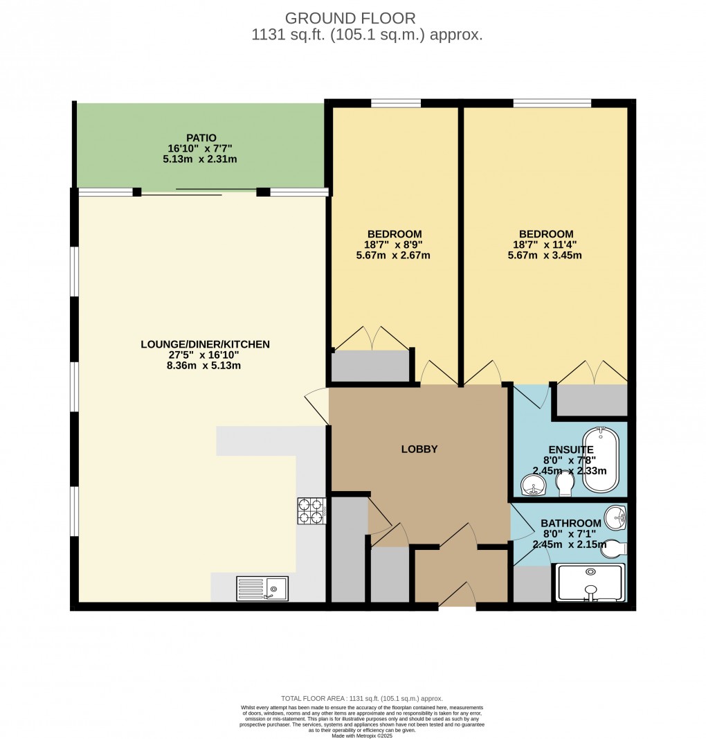 Floorplan for Campbell Park