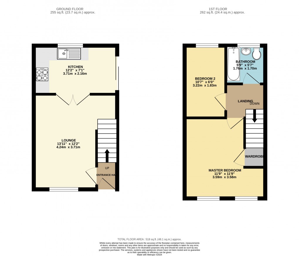 Floorplan for Newport Pagnell, Buckinghamshire