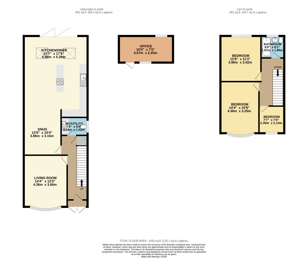 Floorplan for Wolverton