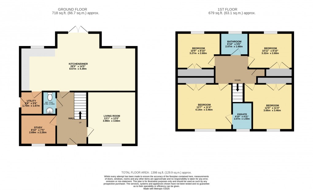 Floorplan for Eagle Farm South, Milton Kyens, Bucks