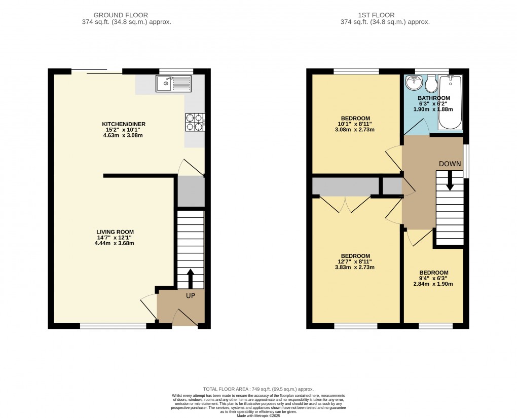 Floorplan for Bradville