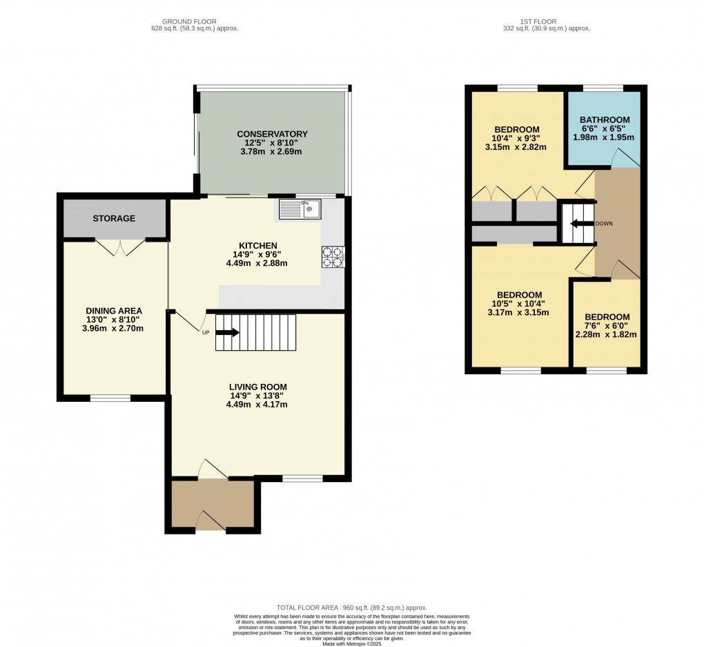 Floorplan for Furzton, Milton Keynes, Bucks