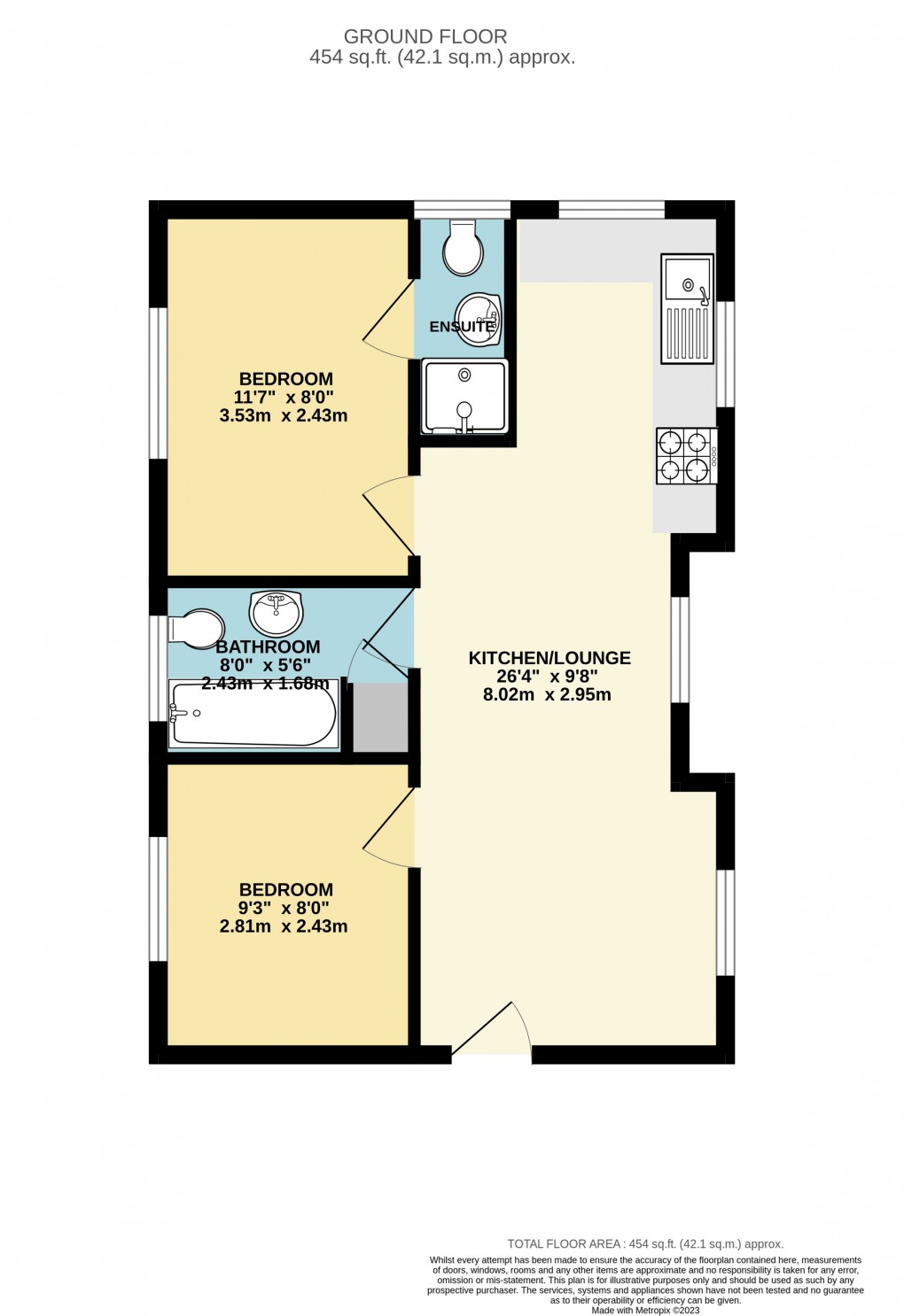 Floorplan for New Bradwell