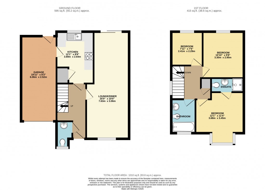 Floorplan for New Bradwell, Milton Keynes, Buckinghamshire