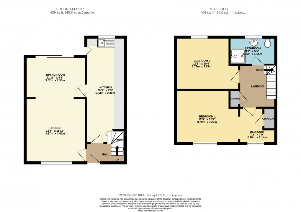 Floorplan for Newport Pagnell, Buckinghamshire