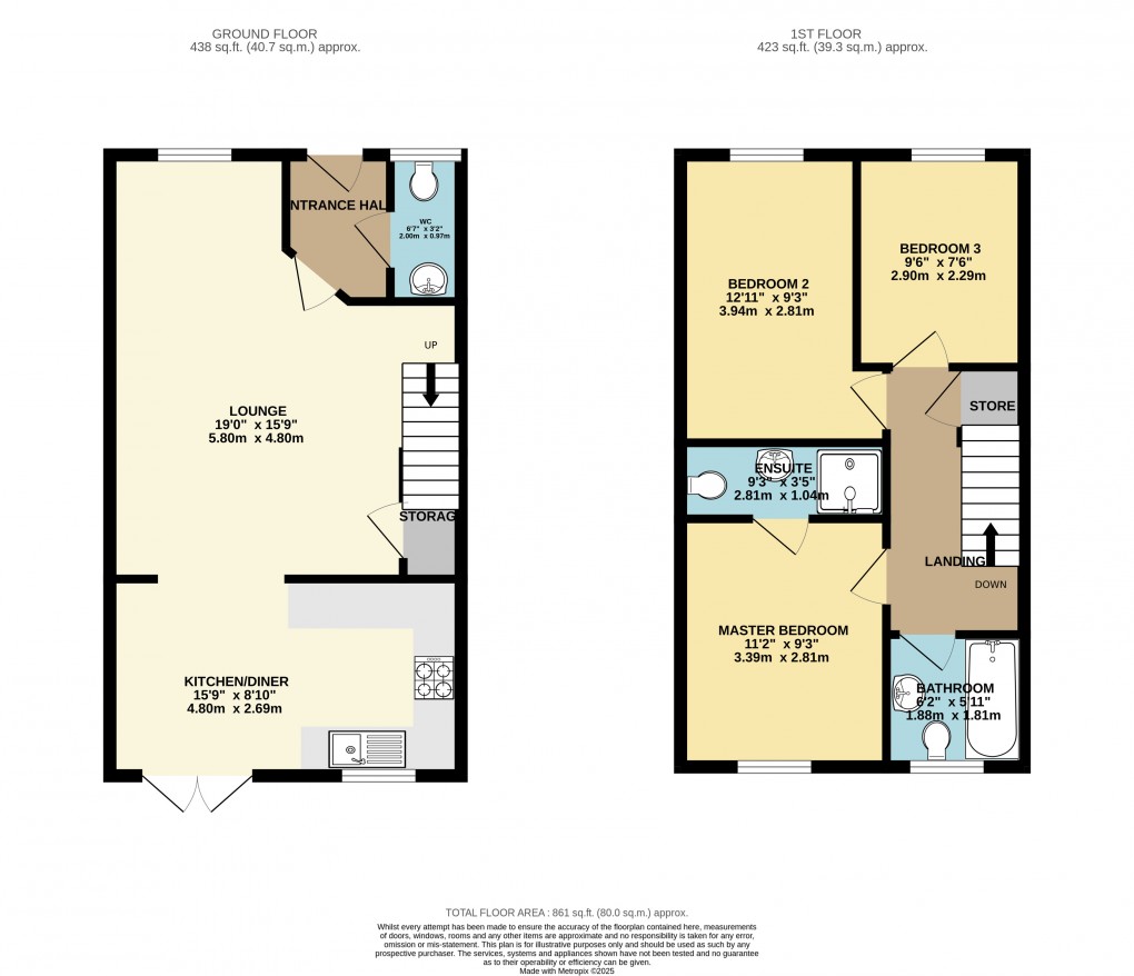 Floorplan for Tattenhoe Park, Milton Keynes, Bucks