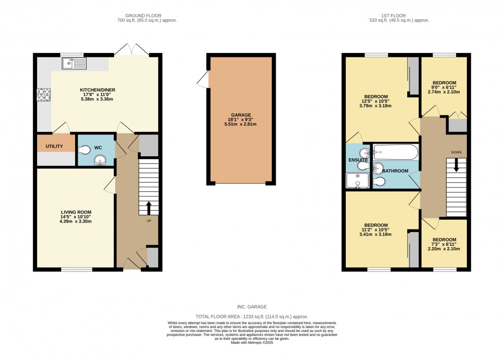 Floorplan for Whitehouse