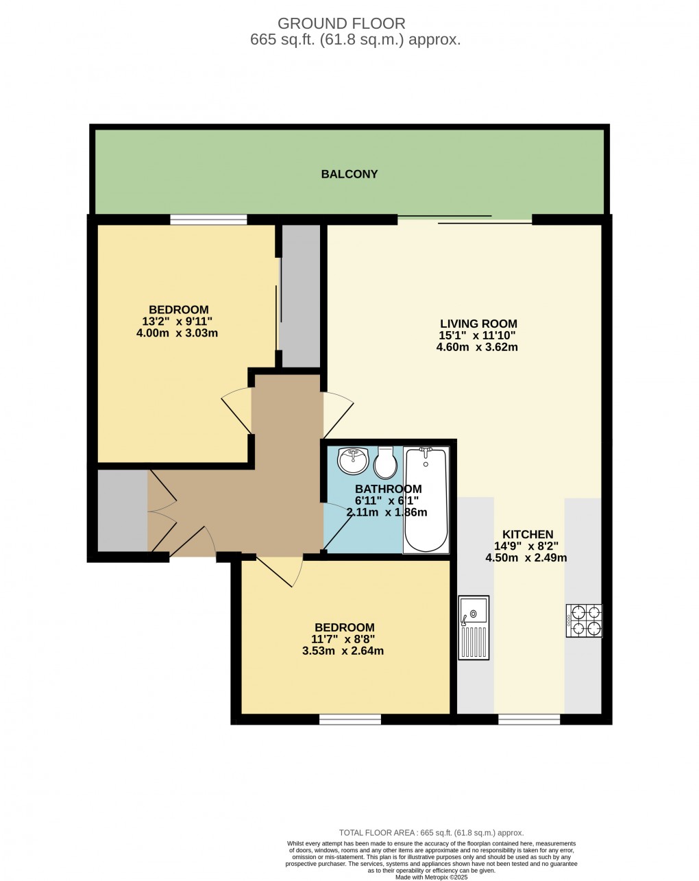 Floorplan for Campbell Wharf, Milton Keynes, Buckinghamshire