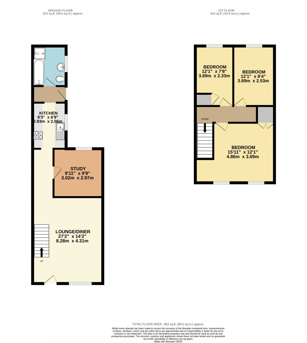 Floorplan for New Bradwell, Milton Keynes, Bucks