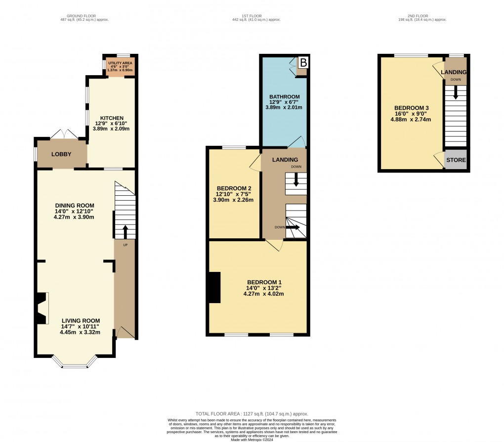 Floorplan for Newport Pagnell