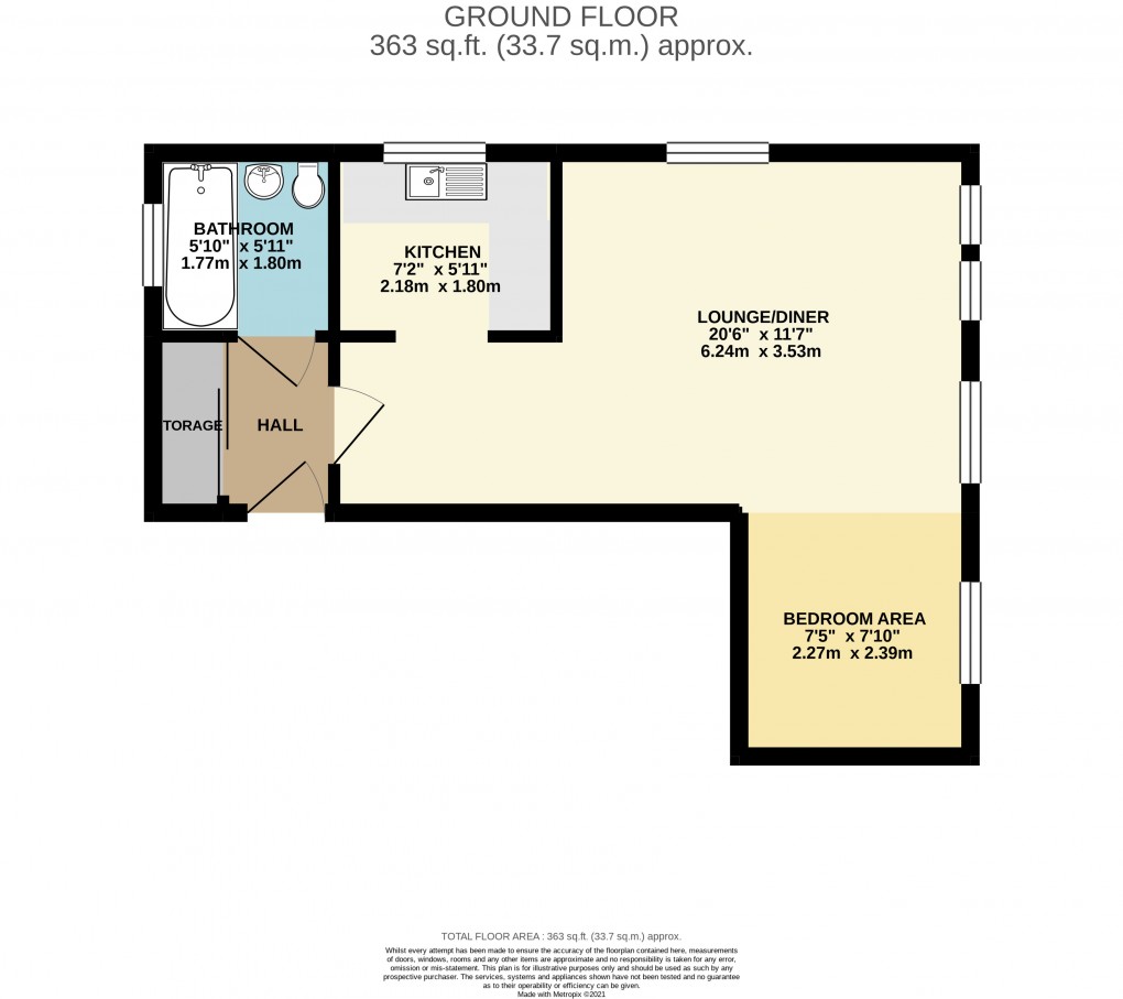 Floorplan for Emerson Valley, Milton Keynes, Buckinghamshire