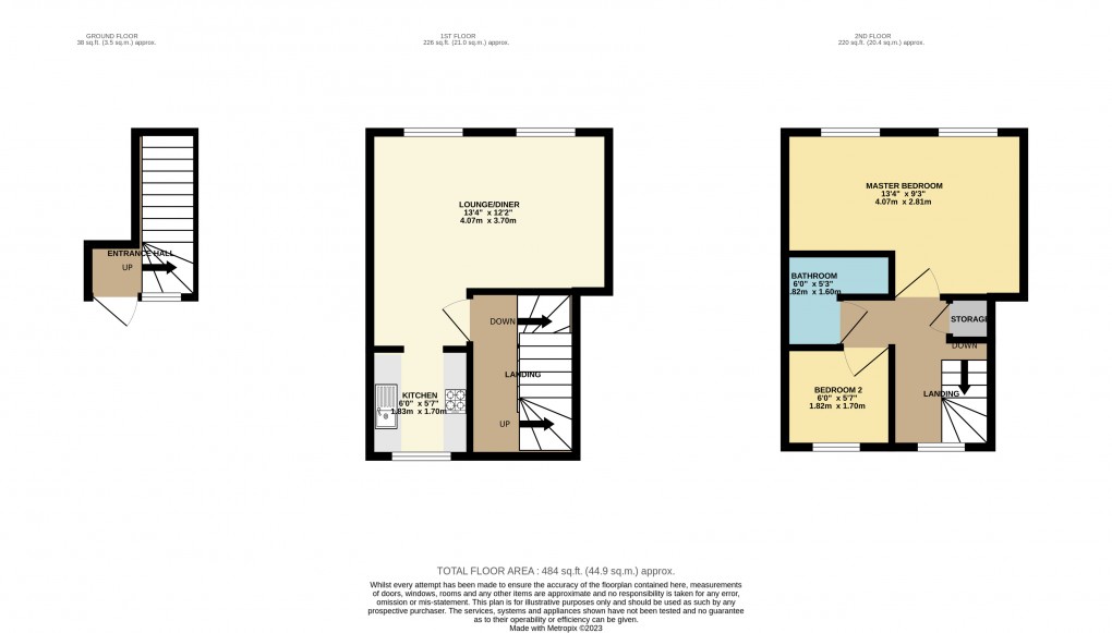 Floorplan for Newport Pagnell, Buckinghamshire