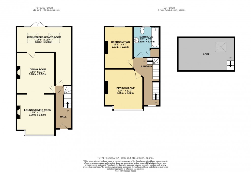 Floorplan for Stony Stratford, Buckinghamshire