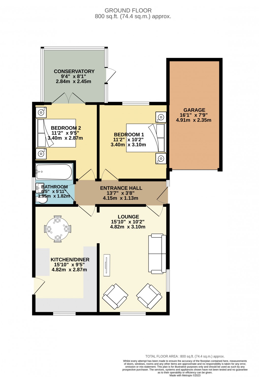 Floorplan for Newport Pagnell, Buckinghamshire