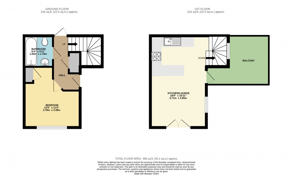 Floorplan for Brooklands, Milton Keynes, Buckinghamshire