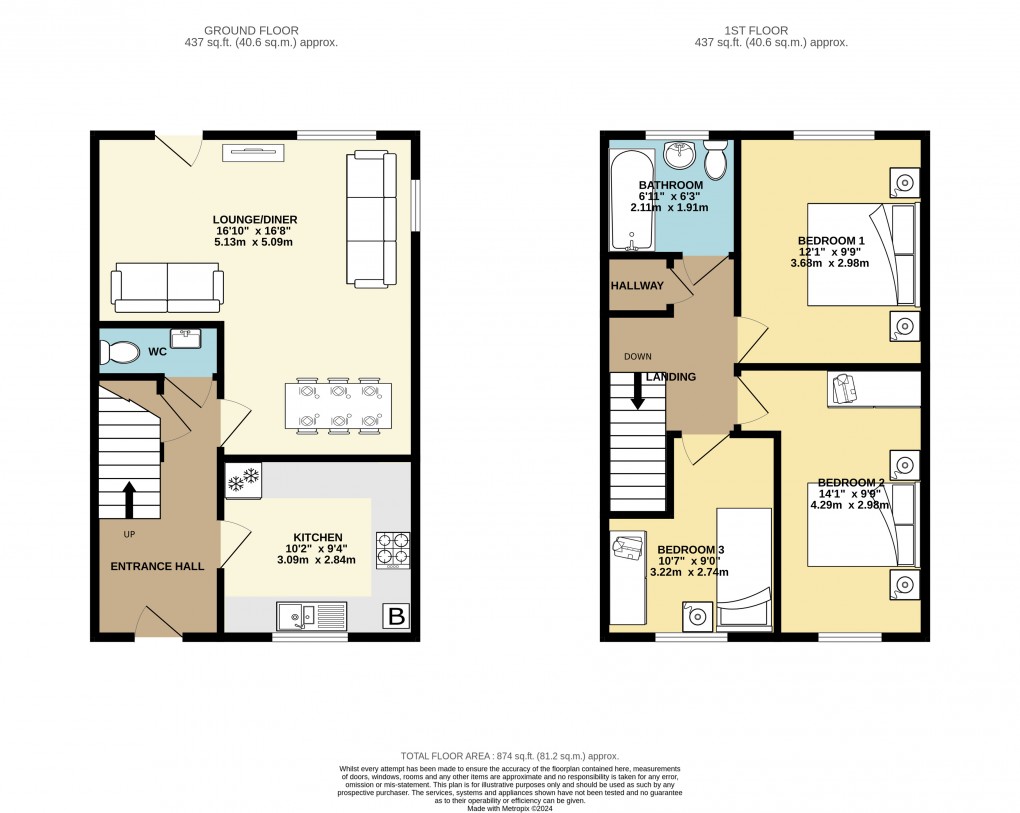 Floorplan for Old Stratford, Milton Keynes