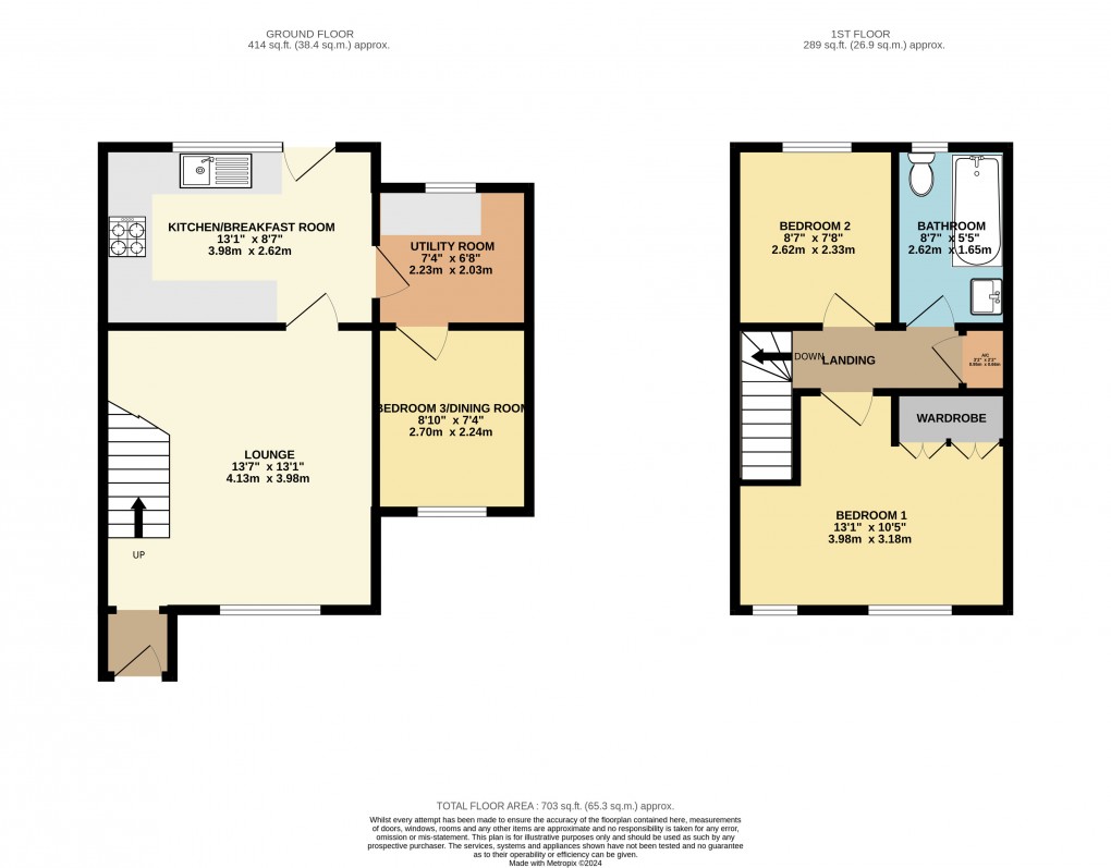 Floorplan for Newport Pagnell, Buckinghamshire