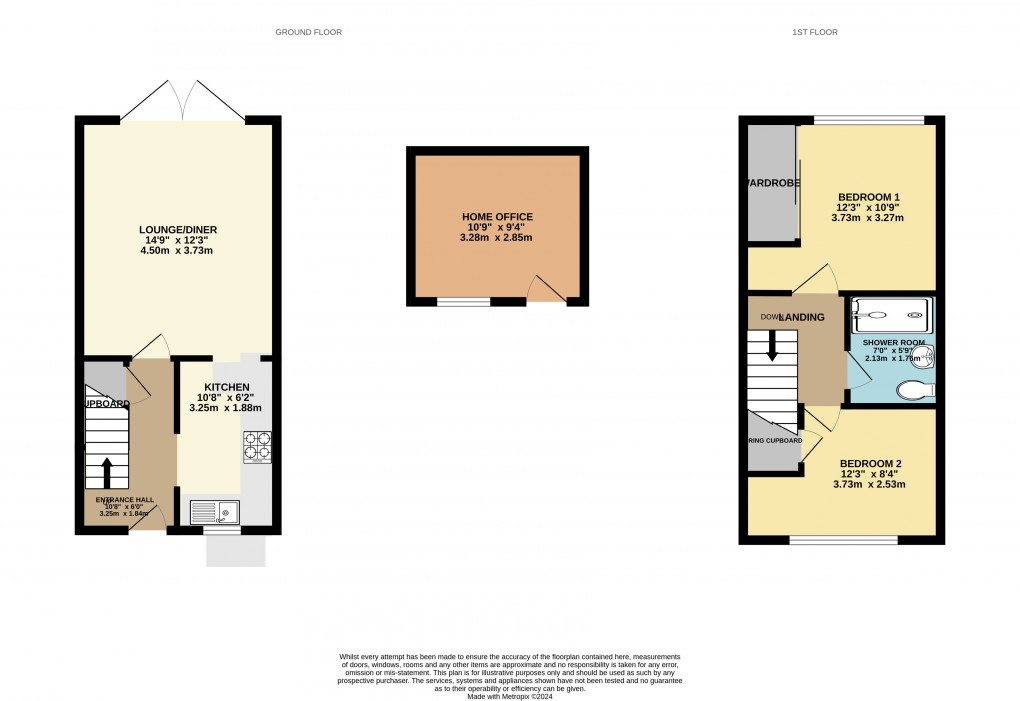 Floorplan for Green Park, Newport Pagnell, Buckinghamshire