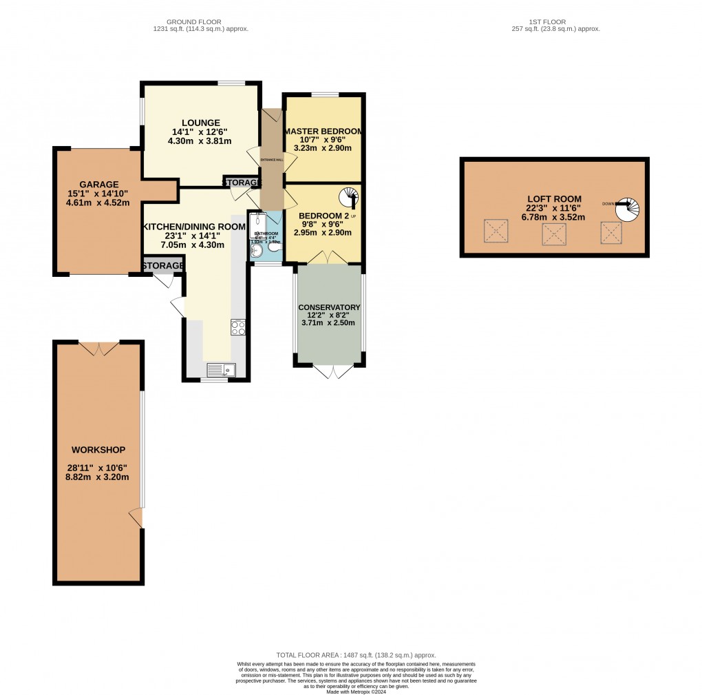 Floorplan for Sherington, Milton Keynes, Buckinghamshire