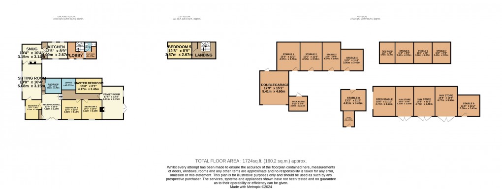 Floorplan for North Crawley, Newport Pagnell, Buckinghamshire