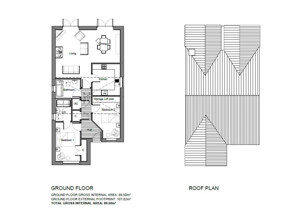 Floorplan for Sherington, Newport Pagnell, Buckinghashire