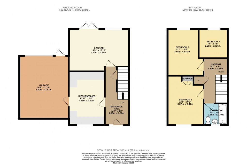 Floorplan for Newport Pagnell, Buckinghamshire