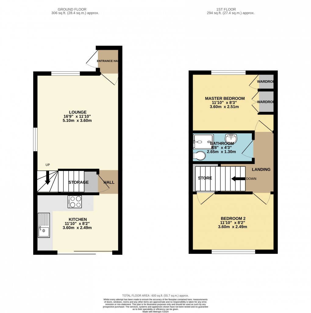 Floorplan for Green Park, Newport Pagnell, Buckinghamshire