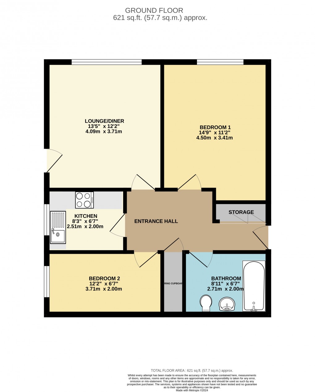 Floorplan for Newport Pagnell, Buckinghamshire