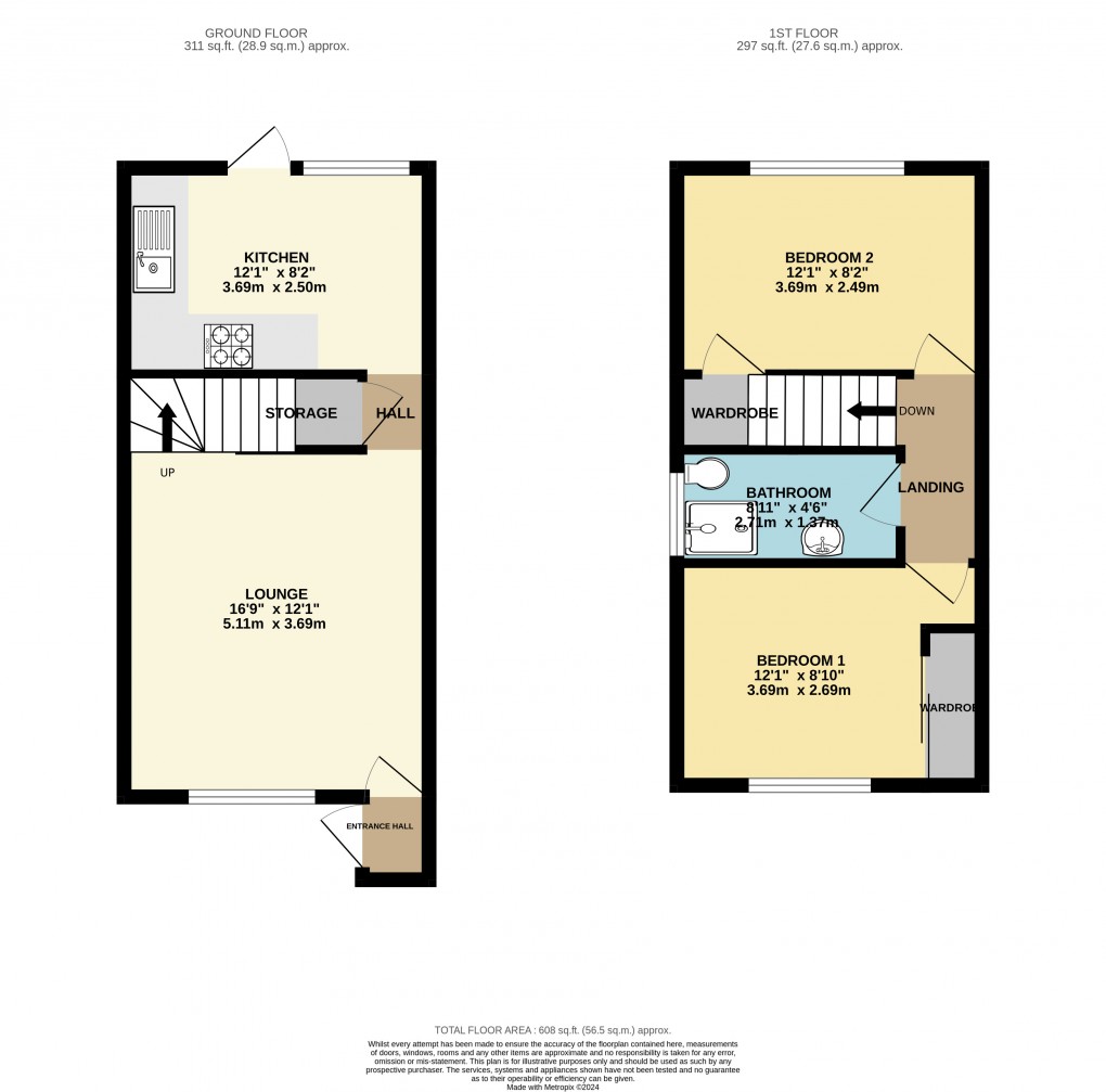 Floorplan for Newport Pagnell, Buckinghamshire