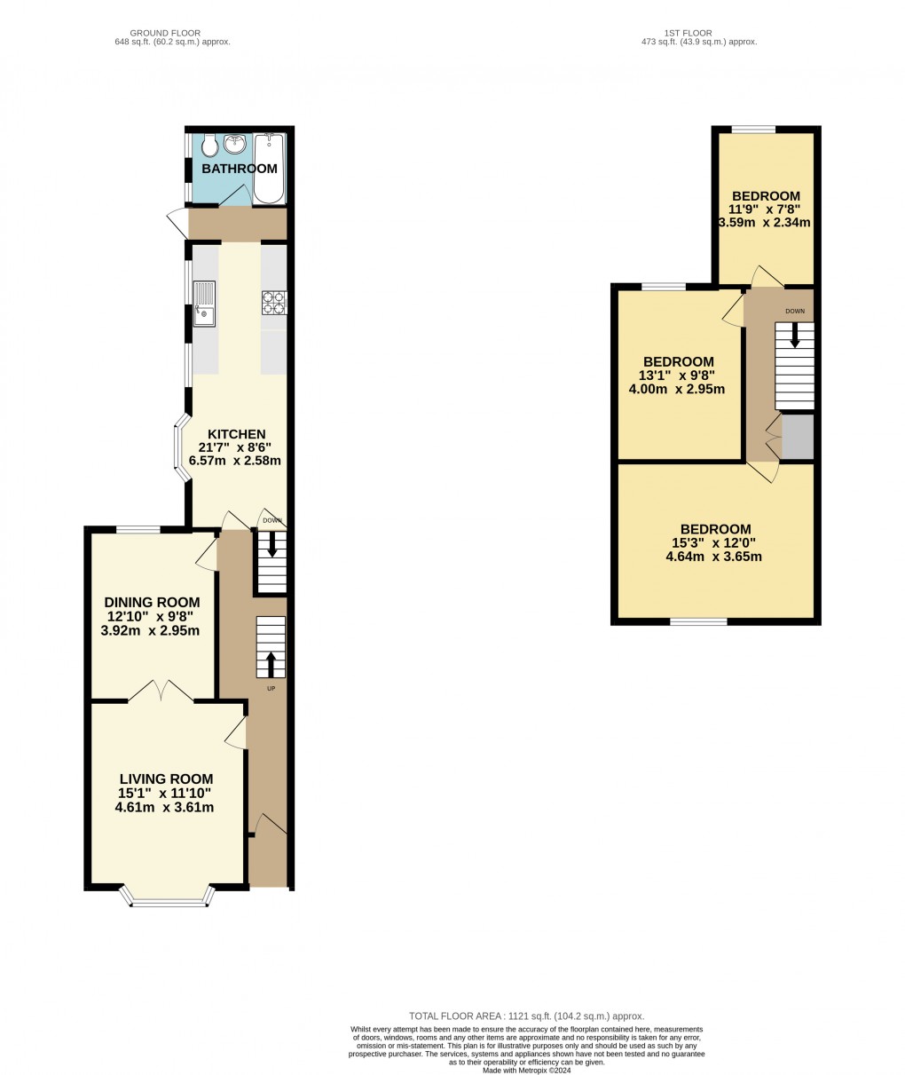 Floorplan for Wolverton