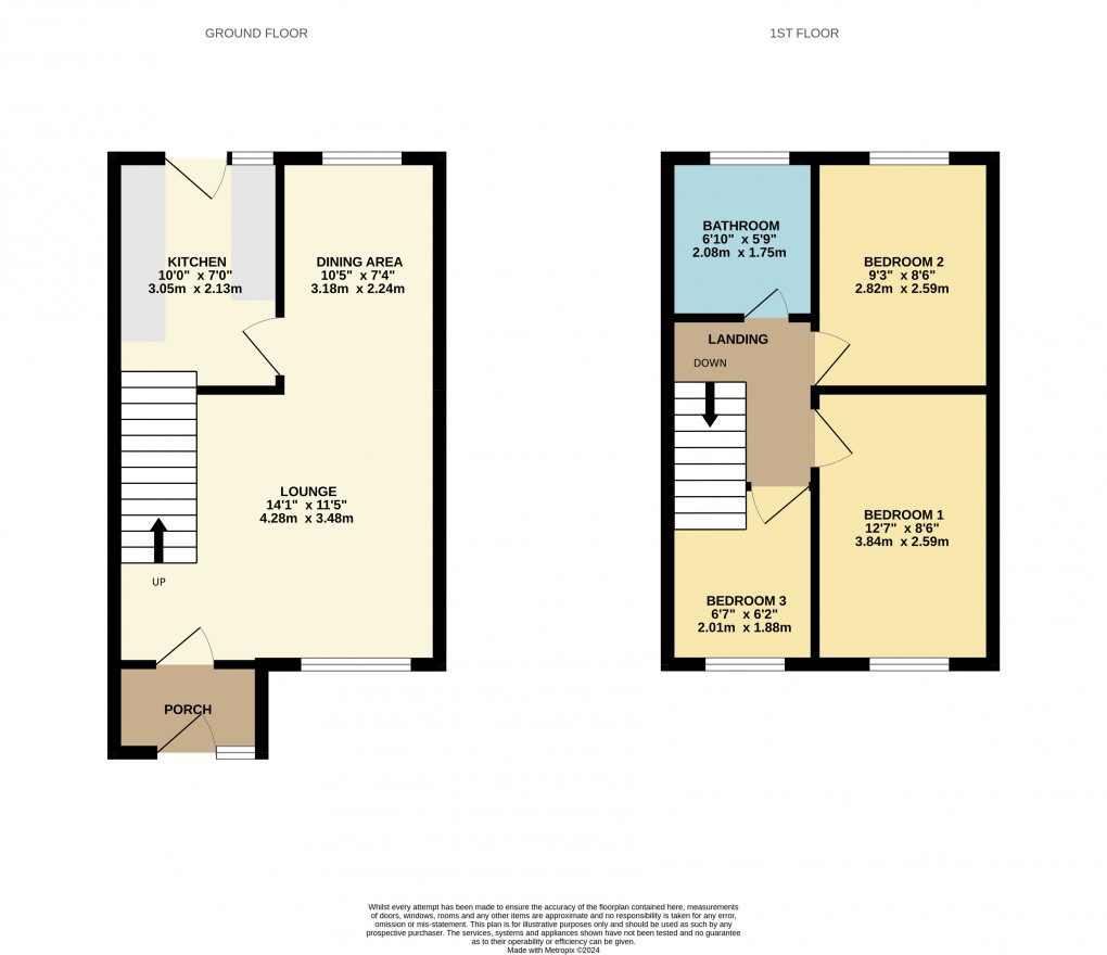 Floorplan for Green Park, Newport Pagnell, Buckinghamshire