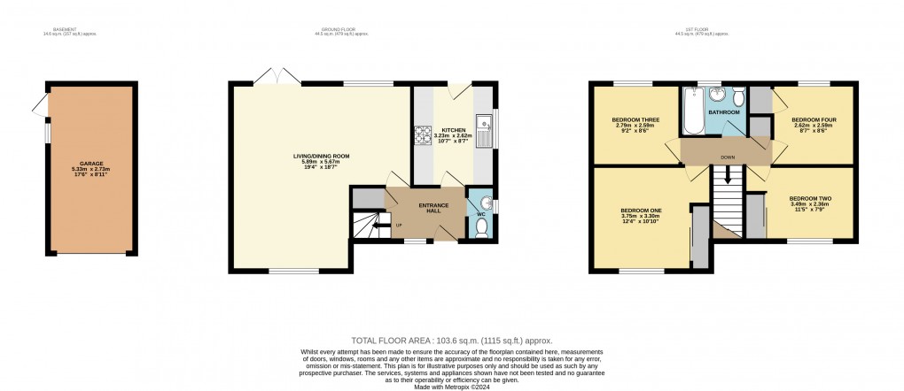 Floorplan for Bletchley