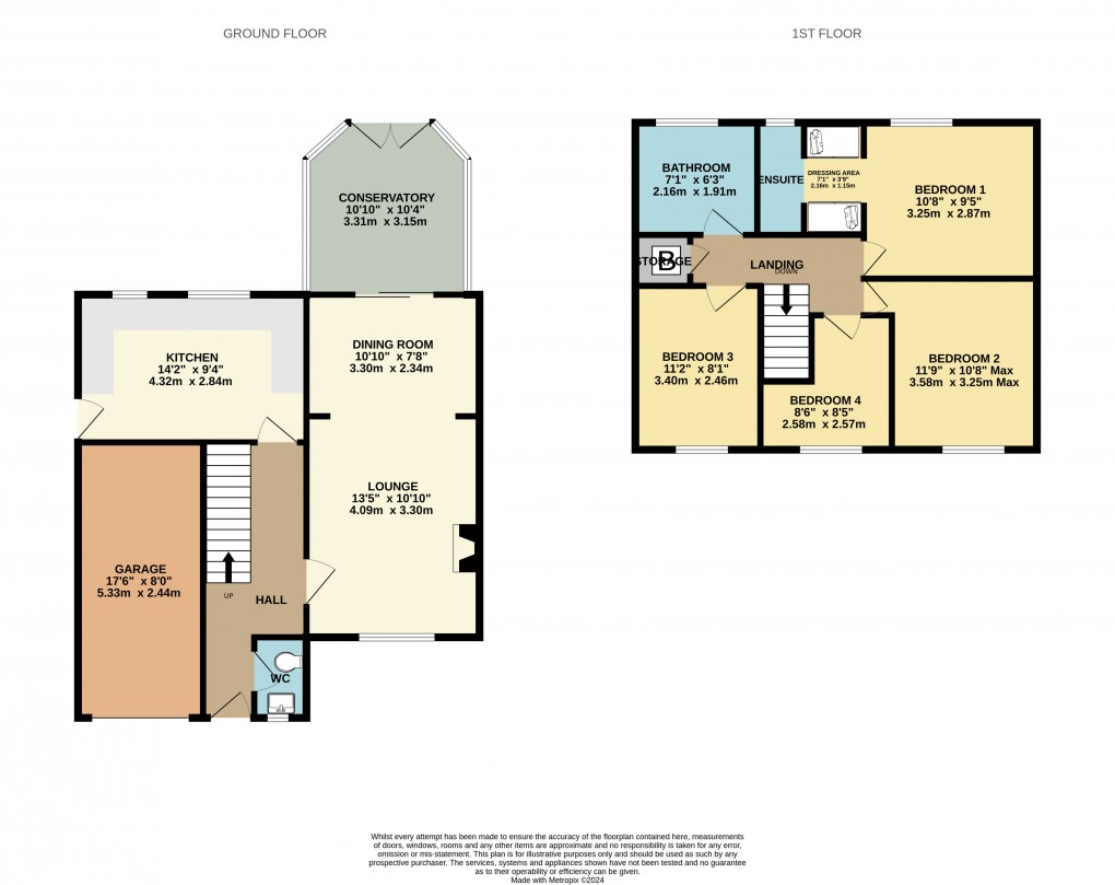 Floorplan for Olney, Buckinghamshire