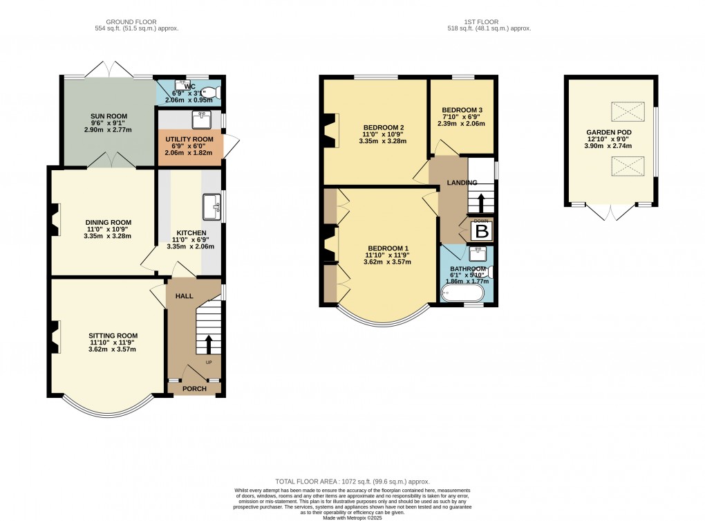 Floorplan for Newport Pagnell, Buckinghamshire