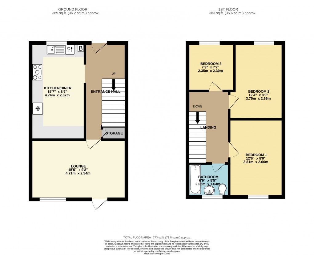 Floorplan for Lagonda Close, Newport Pagnell, Buckinghamshire