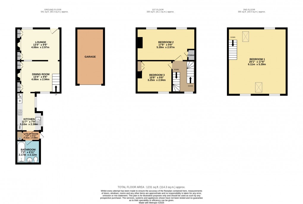 Floorplan for Newport Pagnell, Buckinghamshire