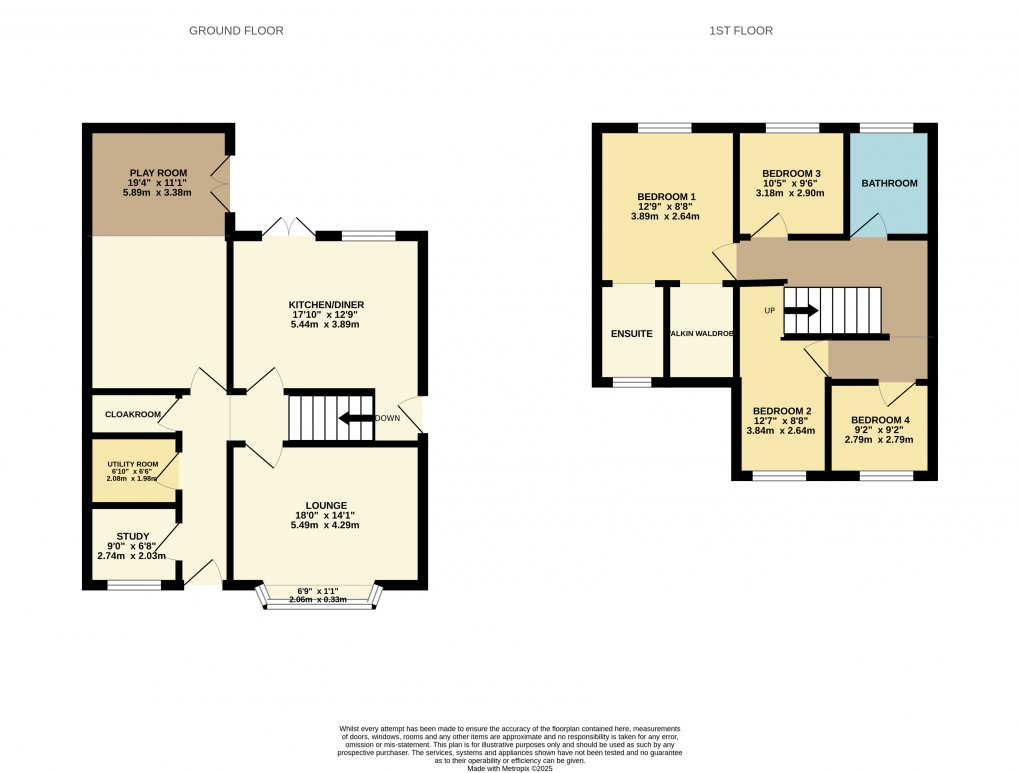 Floorplan for Luton