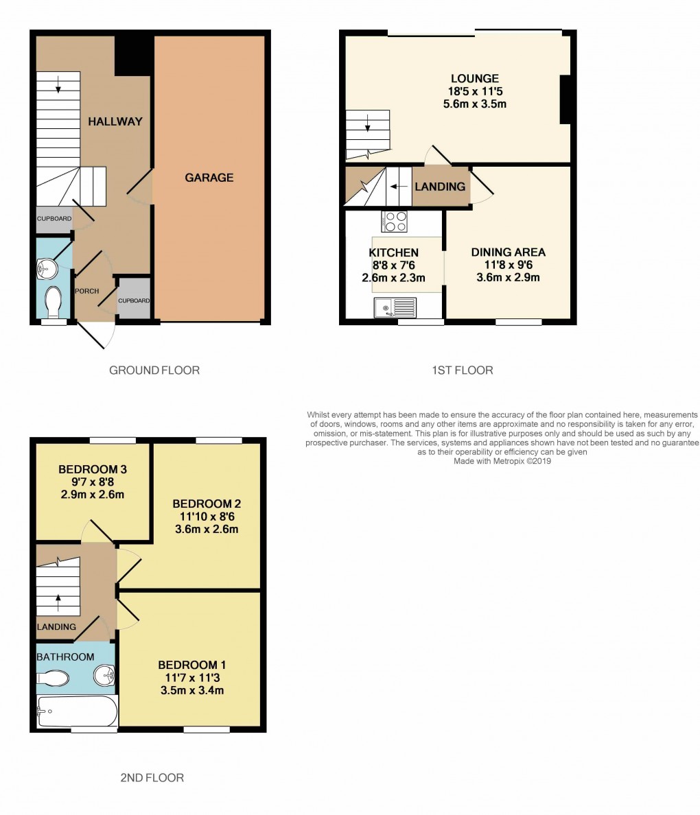 Floorplan for Luton