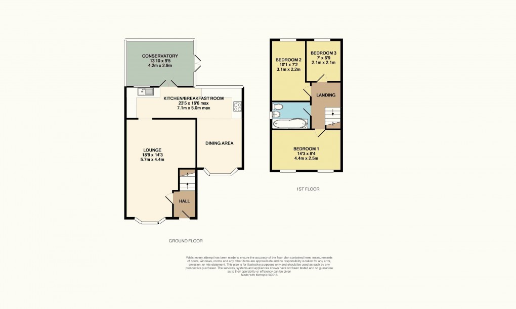 Floorplan for Luton